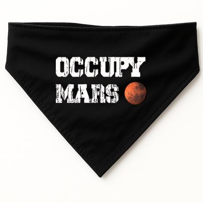 Occupy Mars Elon Musk SpaceX Project Gift Ideas Occupy Mars Trending USA-Made Doggie Bandana