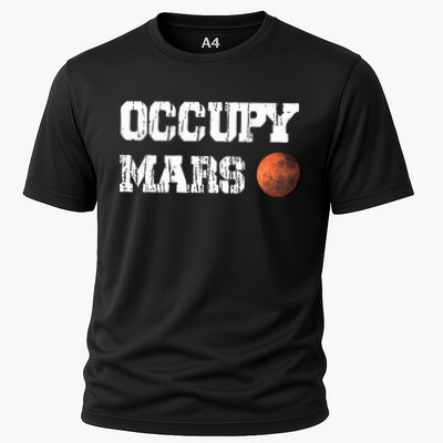 Occupy Mars Elon Musk SpaceX Project Gift Ideas Occupy Mars Trending Performance Shirt