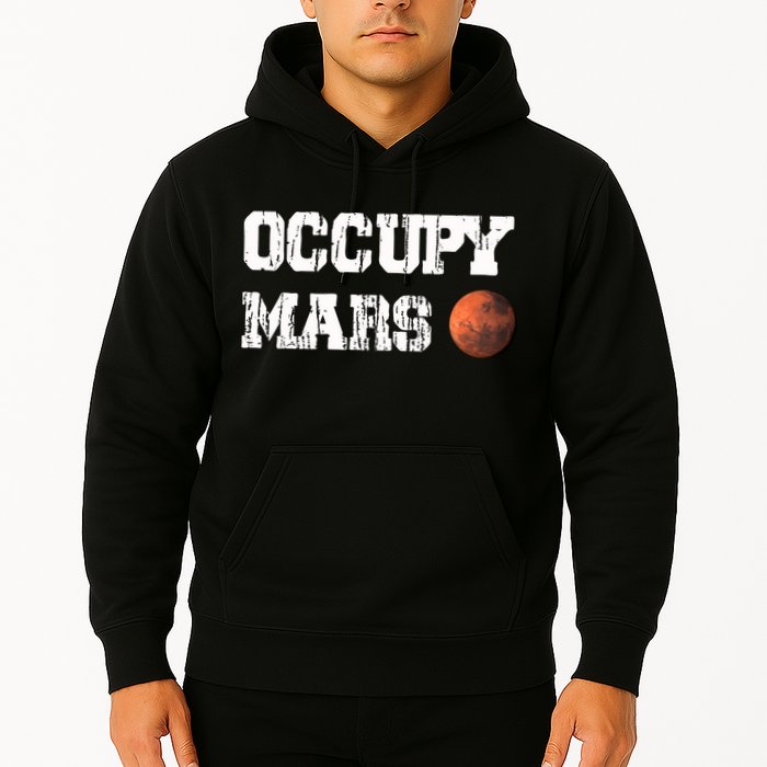 Occupy Mars Elon Musk SpaceX Project Gift Ideas Occupy Mars Trending Hoodie