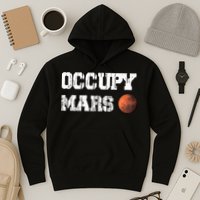 Occupy Mars Elon Musk SpaceX Project Gift Ideas Occupy Mars Trending Hoodie