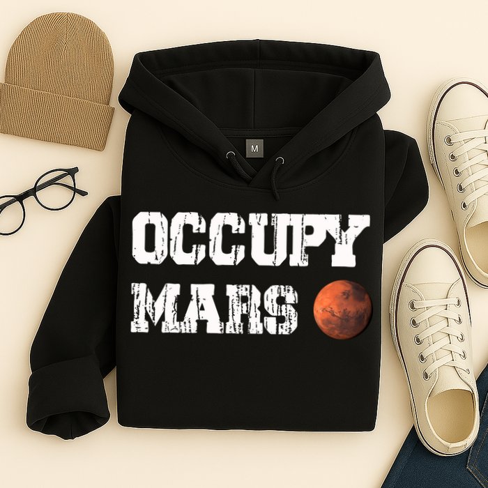 Occupy Mars Elon Musk SpaceX Project Gift Ideas Occupy Mars Trending Hoodie