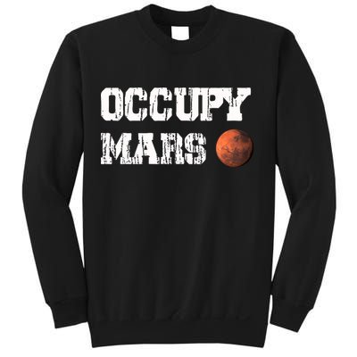 Occupy Mars Elon Musk SpaceX Project Gift Ideas Occupy Mars Trending Sweatshirt