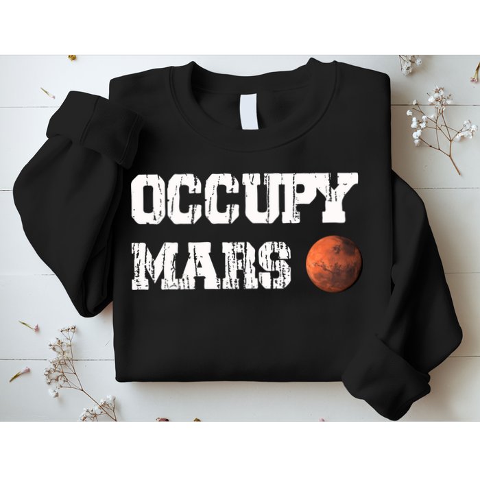 Occupy Mars Elon Musk SpaceX Project Gift Ideas Occupy Mars Trending Sweatshirt