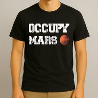 Occupy Mars Elon Musk SpaceX Project Gift Ideas Occupy Mars Trending T-Shirt