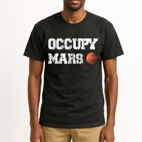 Occupy Mars Elon Musk SpaceX Project Gift Ideas Occupy Mars Trending Tall T-Shirt