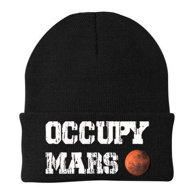 Occupy Mars Elon Musk SpaceX Project Gift Ideas Occupy Mars Trending Beanie