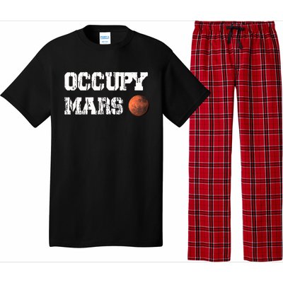 Occupy Mars Elon Musk SpaceX Project Gift Ideas Occupy Mars Trending Pajama Set