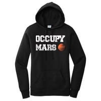 Occupy Mars Elon Musk SpaceX Project Gift Ideas Occupy Mars Trending Women's Pullover Hoodie