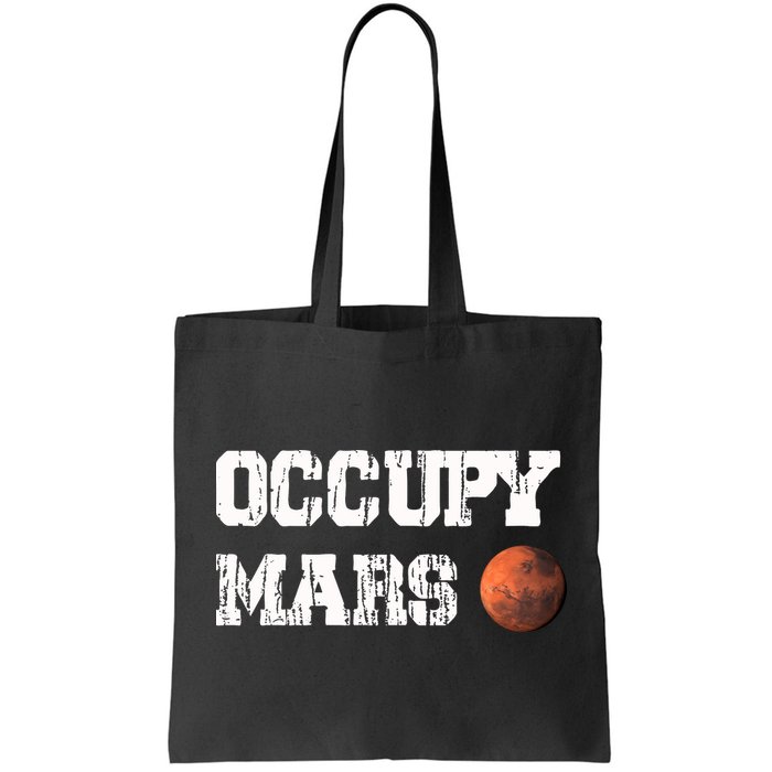 Occupy Mars Elon Musk SpaceX Project Gift Ideas Occupy Mars Trending Bag