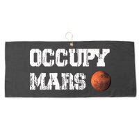 Occupy Mars Elon Musk SpaceX Project Gift Ideas Occupy Mars Trending Large Microfiber Waffle Golf Towel