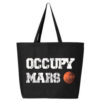 Occupy Mars Elon Musk SpaceX Project Gift Ideas Occupy Mars Trending 25L Jumbo Tote