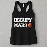 Occupy Mars Elon Musk SpaceX Project Gift Ideas Occupy Mars Trending Womens Tank Top