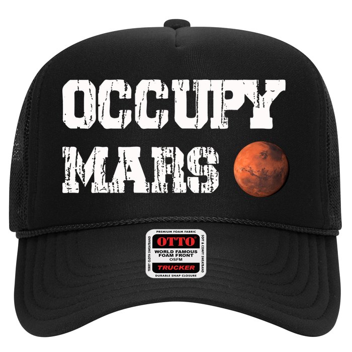 Occupy Mars Elon Musk SpaceX Project Gift Ideas Occupy Mars Trending Hat