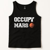 Occupy Mars Elon Musk SpaceX Project Gift Ideas Occupy Mars Trending Tank Top
