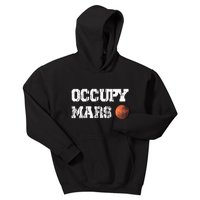 Occupy Mars Elon Musk SpaceX Project Gift Ideas Occupy Mars Trending Kids Hoodie