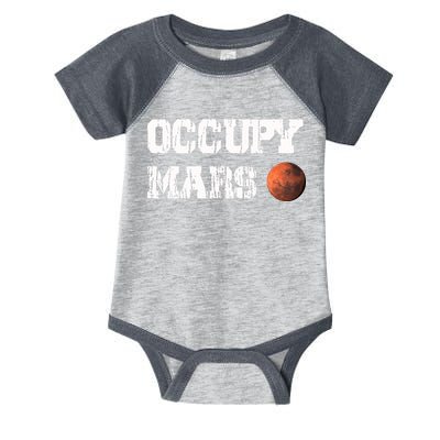 Occupy Mars Elon Musk SpaceX Project Gift Ideas Occupy Mars Trending Infant Baby Jersey Bodysuit