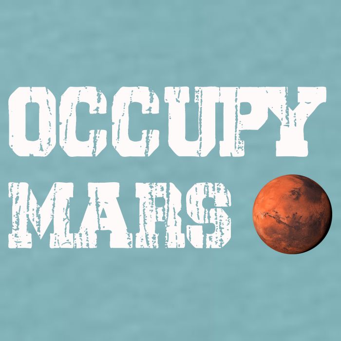 Occupy Mars Elon Musk SpaceX Project Gift Ideas Occupy Mars Trending Sueded Cloud Jersey T-Shirt