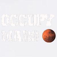 Occupy Mars Elon Musk SpaceX Project Gift Ideas Occupy Mars Trending Garment-Dyed Sweatshirt