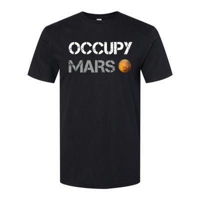 Occupy Mars Elon Musk SpaceX Project Gift Ideas Occupy Mars Trending Softstyle® CVC T-Shirt