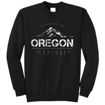 Oregon Mountain Explore Oregon Sweatshirt