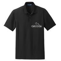 Oregon Mountain Explore Oregon Dry Zone Grid Polo