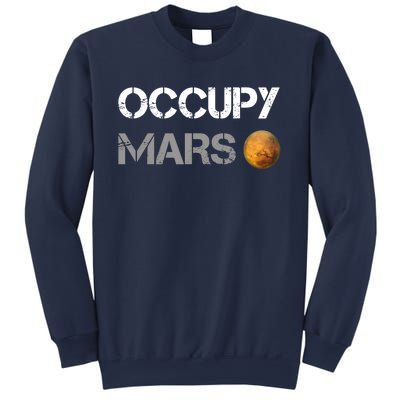 Occupy Mars Elon Musk SpaceX Project Gift Ideas Occupy Mars Trending Sweatshirt