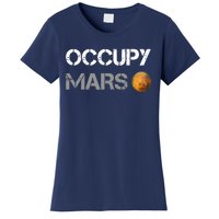 Occupy Mars Elon Musk SpaceX Project Gift Ideas Occupy Mars Trending Women's T-Shirt