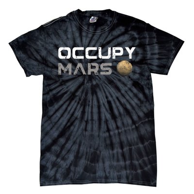 Occupy Mars Elon Musk SpaceX Tie-Dye T-Shirt