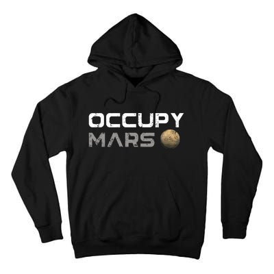 Occupy Mars Elon Musk SpaceX Tall Hoodie