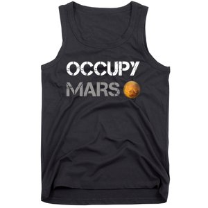 Occupy Mars Elon Musk Spacex Project Gift Ideas Occupy Mars Trending Tank Top