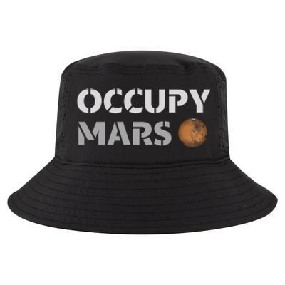 Occupy Mars Funny Occupy Mars Cool Comfort Performance Bucket Hat