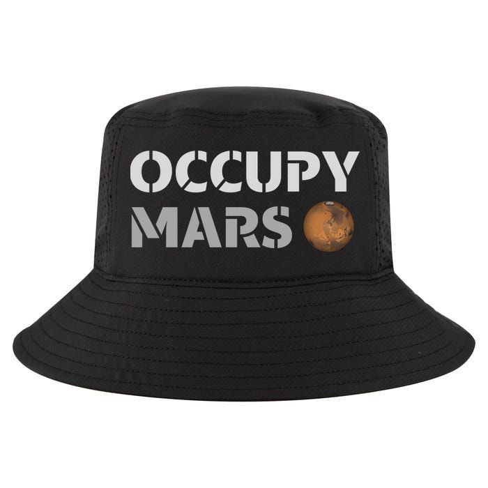 Occupy Mars Funny Occupy Mars Cool Comfort Performance Bucket Hat