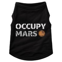 Occupy Mars Funny Occupy Mars Doggie Tank