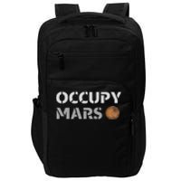 Occupy Mars Funny Occupy Mars Impact Tech Backpack