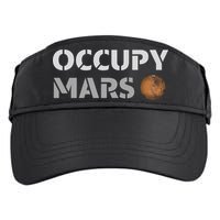 Occupy Mars Funny Occupy Mars Adult Drive Performance Visor