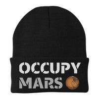 Occupy Mars Funny Occupy Mars Beanie