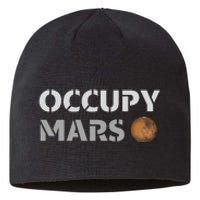 Occupy Mars Funny Occupy Mars Sustainable Beanie