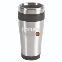 Occupy Mars Funny Occupy Mars 16oz Travel Tumbler