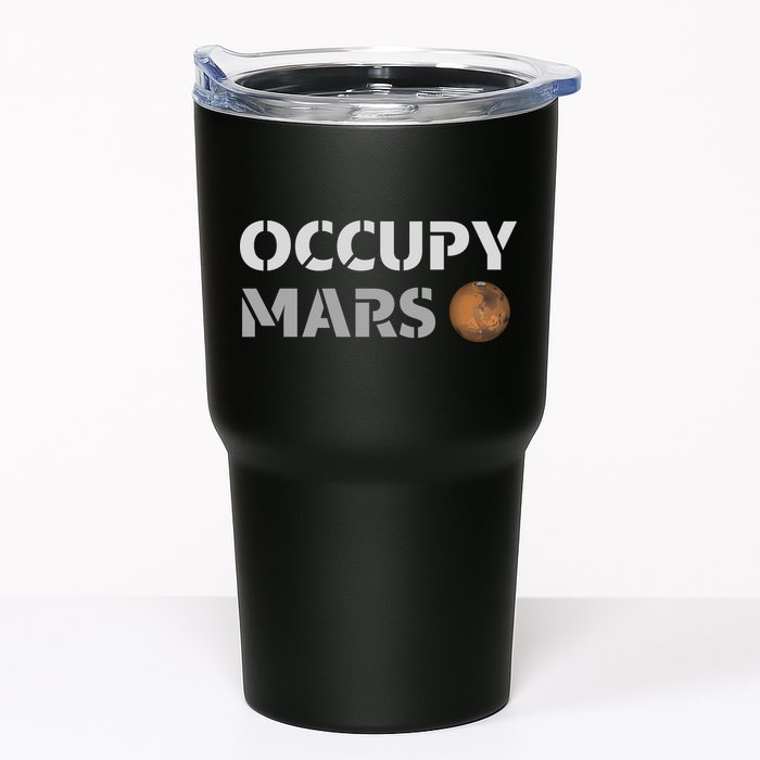 Occupy Mars Funny Occupy Mars Tumbler