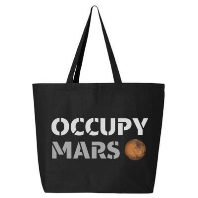 Occupy Mars Funny Occupy Mars 25L Jumbo Tote