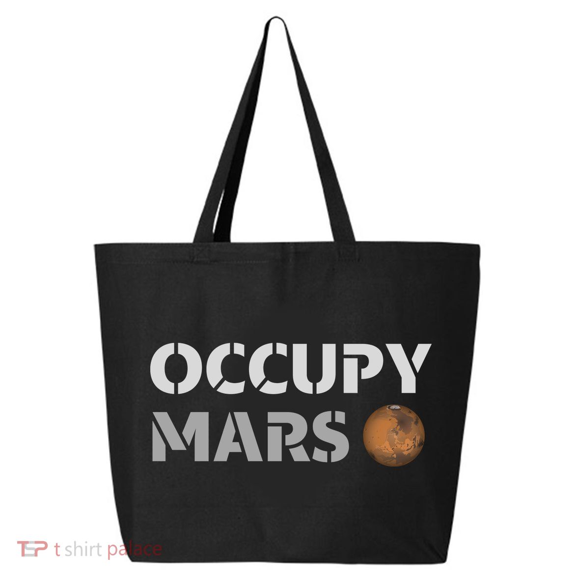 Occupy Mars Funny Occupy Mars 25L Jumbo Tote