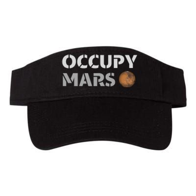 Occupy Mars Funny Occupy Mars Valucap Bio-Washed Visor