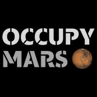 Occupy Mars Funny Occupy Mars Womens T-Shirt