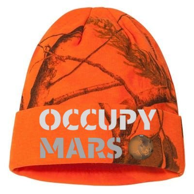 Occupy Mars Funny Occupy Mars Kati Licensed 12" Camo Beanie