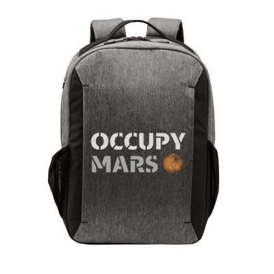 Occupy Mars Funny Occupy Mars Vector Backpack