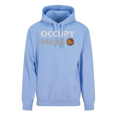 Occupy Mars Funny Occupy Mars Unisex Surf Hoodie