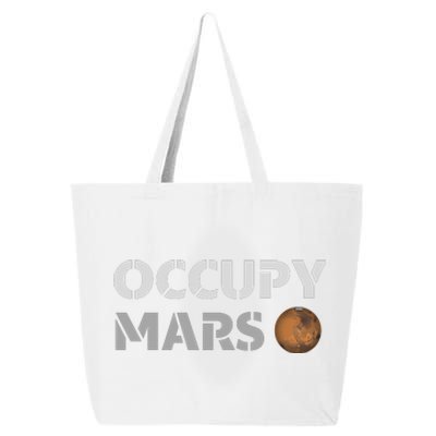 Occupy Mars Funny Occupy Mars 25L Jumbo Tote