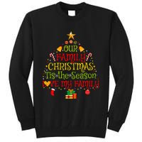 Our Matching Family Christmas love my family Tall Sweatshirt