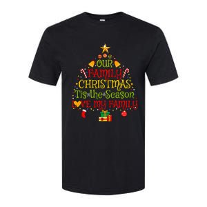 Our Matching Family Christmas love my family Softstyle CVC T-Shirt