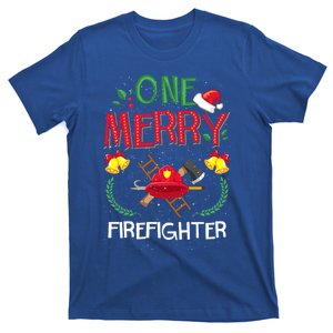 One Merry Firefighter Fire Ugly Christmas Meaningful Gift T-Shirt